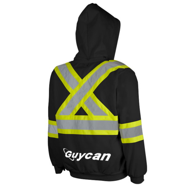 Hi-Vis Hoodie W/ Detachable Hood